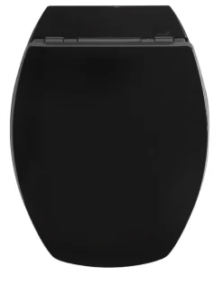 Abattants Wc-Allibert Abattant de toilette Baccara noir