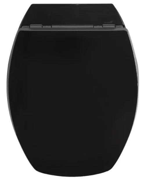 Abattants Wc-Allibert Abattant de toilette Baccara noir