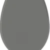 Abattants Wc-Allibert Abattant de toilette Fally gris soft close