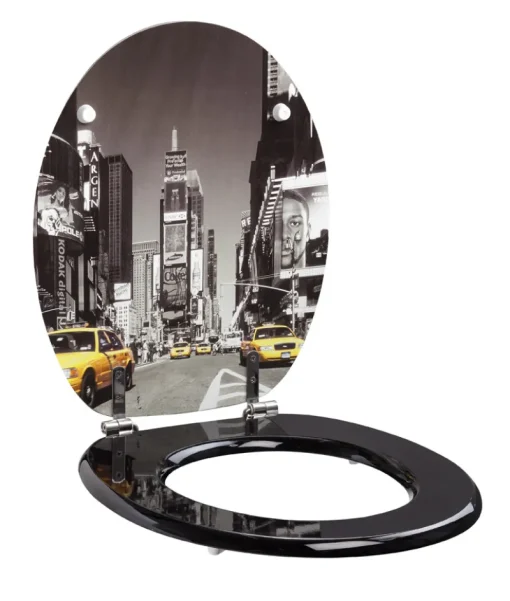 Abattants Wc-Allibert Abattant de toilette New York