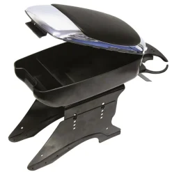 Accessoires-Carpoint Accoudoir chrome / noir