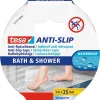 Rubans Adhésif-Tesa Adhésif anti-dérapant 5 m x 25 mm / bain & douche - Transparent
