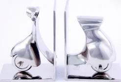 Décoration Pratique-DDD Aluminium set scooter bookends 13 x 8 x 17 cm