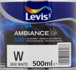 Laques-Levis Ambiance laque satin mix 0,5 L blanc