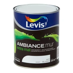 Peinture Mur Et Plafond-Levis Ambiance mur blanc extra mat 1 L