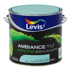 Peinture Mur Et Plafond | Peinture Pour Plafond Et Murale-Levis Ambiance mur extra mat pierre turc 2,5 L