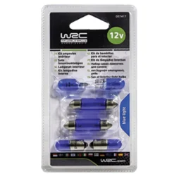 Accessoires-Euro Shop Ampoules intérieures Bleu - 6 pièces