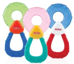 Anneau De Dentition-Nuby Anneau de dentition réfrigérant rond - 3m+