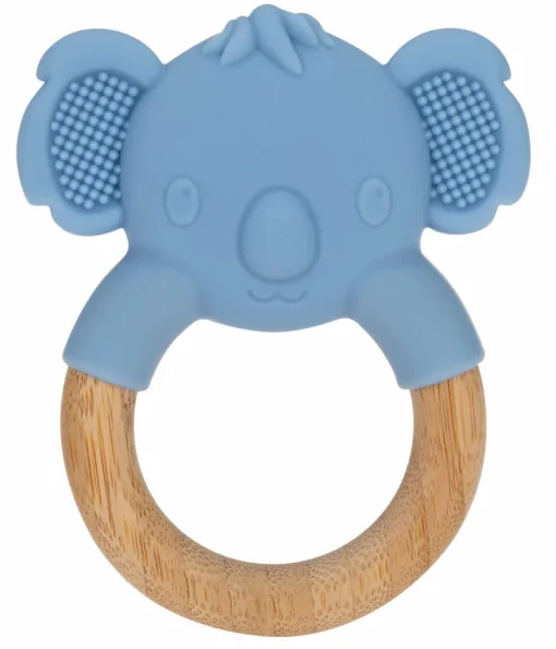 Anneau De Dentition-Nuby Anneau dentition koala bois/silicone