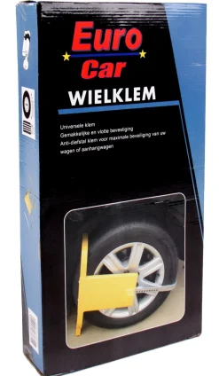 Anti-vol-Euro Car Antivol bloque roue 13"-15"