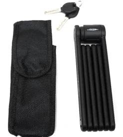 Accessoires Vélo-Euro Shop Antivol pliable 192x76 mm avec support