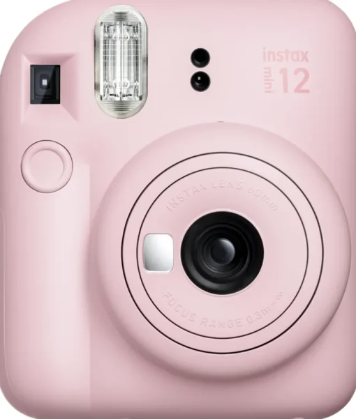 Appareil Photo-Euro Shop Appareil photo Fujifilm Instax Mini 12 - Rose fleuri