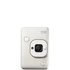 Appareil Photo-Euro Shop Appareil photo Fujifilm Instax Mini LiPlay - Blanc brumeux