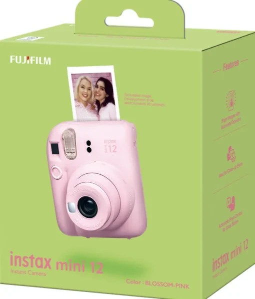 Appareil Photo-Euro Shop Appareil photo Fujifilm Instax Mini 12 - Rose fleuri