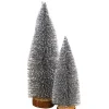 Statues, Figurines Et Maisons-DDD Arbre deco argent L