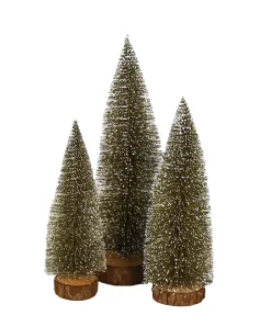 Statues, Figurines Et Maisons-DDD Arbre deco or M