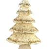Sapins De Noël-DDD Arbre noële creme et or L