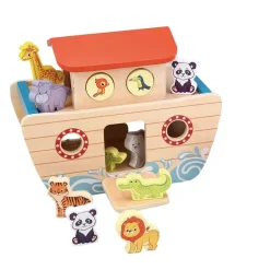 Sets À Jouer Figures Et Animaux-DDD Toys Arche de Noah jouet en bois
