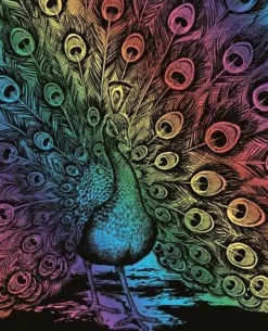 Matériel De Peinture-Merkloos Artfoil Rainbow Peacock
