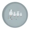 Ustensiles De Repas-Lu00e4ssig Assiette Enfant - Tiny Farmer Mouton Bleu
