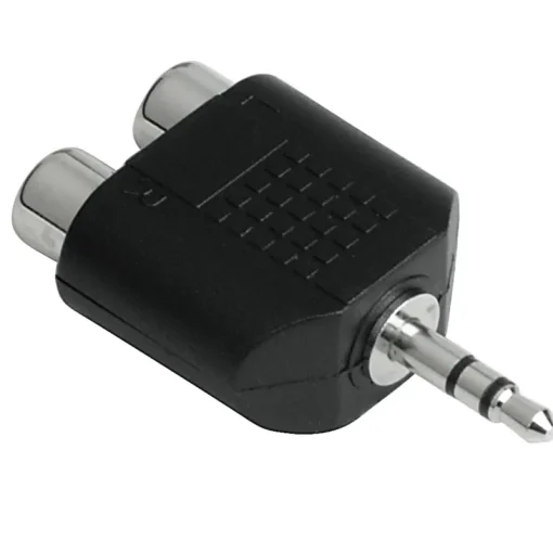Audio-Hama Audio adapteur 3,5 mm jack - 2 cinch stereo