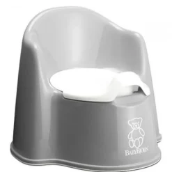 Toilettes Et Accessoires-Babybju00f6rn Babybjörn Pot fauteuil gris/blanc