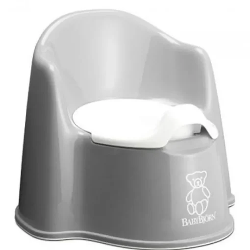 Toilettes Et Accessoires-Babybju00f6rn Babybjörn Pot fauteuil gris/blanc