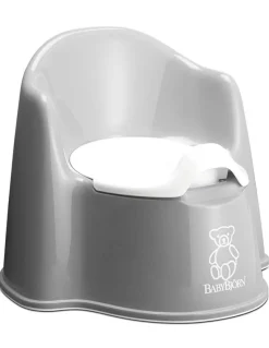 Toilettes Et Accessoires-Babybju00f6rn Babybjörn Pot fauteuil gris/blanc