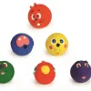 Jouets-Beeztees Balle de latex avec figures animales