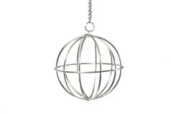 Accessoires-Beeztees Balle pour alimentation en chrome 12 cm
