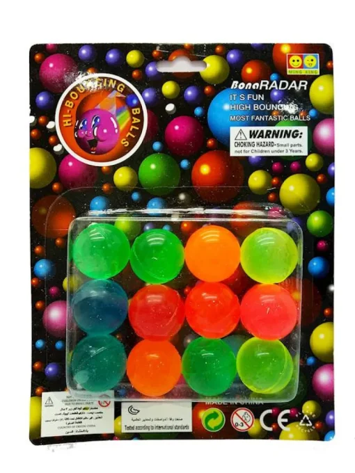 Sport Et Jeu-DDD Toys Balles rebondissantes 16 pieces