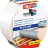 Rubans Adhésif-Tesa Bande double face tapis amovible 10 m x 50 mm