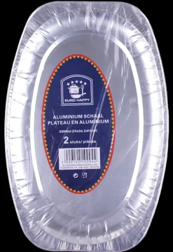 Matériel De Cuisine-Euro Happy Barquette aluminium 3000 ml 2 pièces