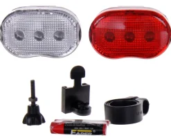 Accessoires Vélo-Euro Cycle Basic set avant + arrière led