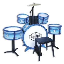 Jouets Musicaux-DDD Toys Batterie 6pièces avec tabouret.