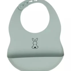 Ustensiles De Repas-Nattou Bavoir silicone vert