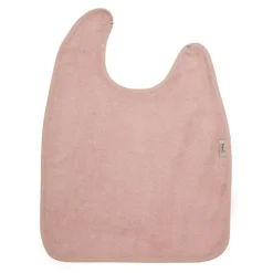Bavettes Et Protection-Timboo Bavoir XL avec Pressions 37x50 cm Misty Rose