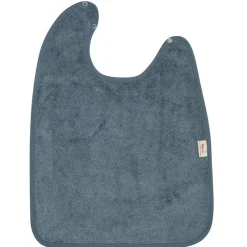 Bavettes Et Protection-Timboo Bavoir XL avec Pressions 37x50 cm Marin
