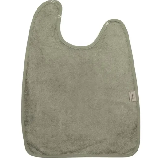 Bavettes Et Protection-Timboo Bavoir XL avec Pressions 37x50 cm Whisper Green