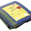 Matériaux De Protection-Euro Tools Bâche 3x6m 140g vert /bleu