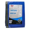 Matériaux De Protection-Euro Tools Bâche 2x2m 140g vert/bleu
