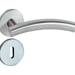 Ferrures De Porte-Linea Bertomani Bequille avec rosace et entree inox