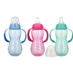 Ustensiles De Repas-Nuby Biberon tétine - col standard - 320ml - 3m+