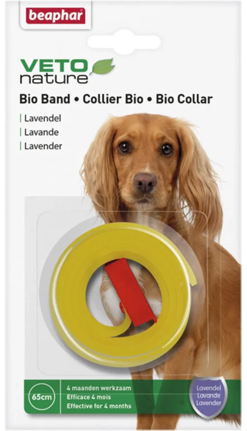 Soins-Beaphar Bio Collier chien lavande