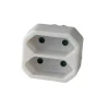 Rallonges Et Adaptateurs-Euro Tools Biplitte 2 x 6 A