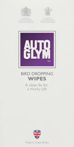 Nettoyage Extérieur-Autoglym Bird dropping wipes