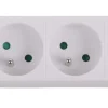Câbles-Euro Tools Bloc multi-prises 3 x 16 A blanc