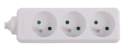 Câbles-Euro Tools Bloc multi-prises 3 x 16 A blanc