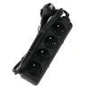 Câbles | Rallonges Et Adaptateurs-Euro Tools Bloc multi-prises avec corde 1,5 m noir 4 x 16 A