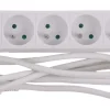 Rallonges Et Adaptateurs-Euro Tools Bloc multi-prises avec corde 1,5 m blanc 4 x 16 A